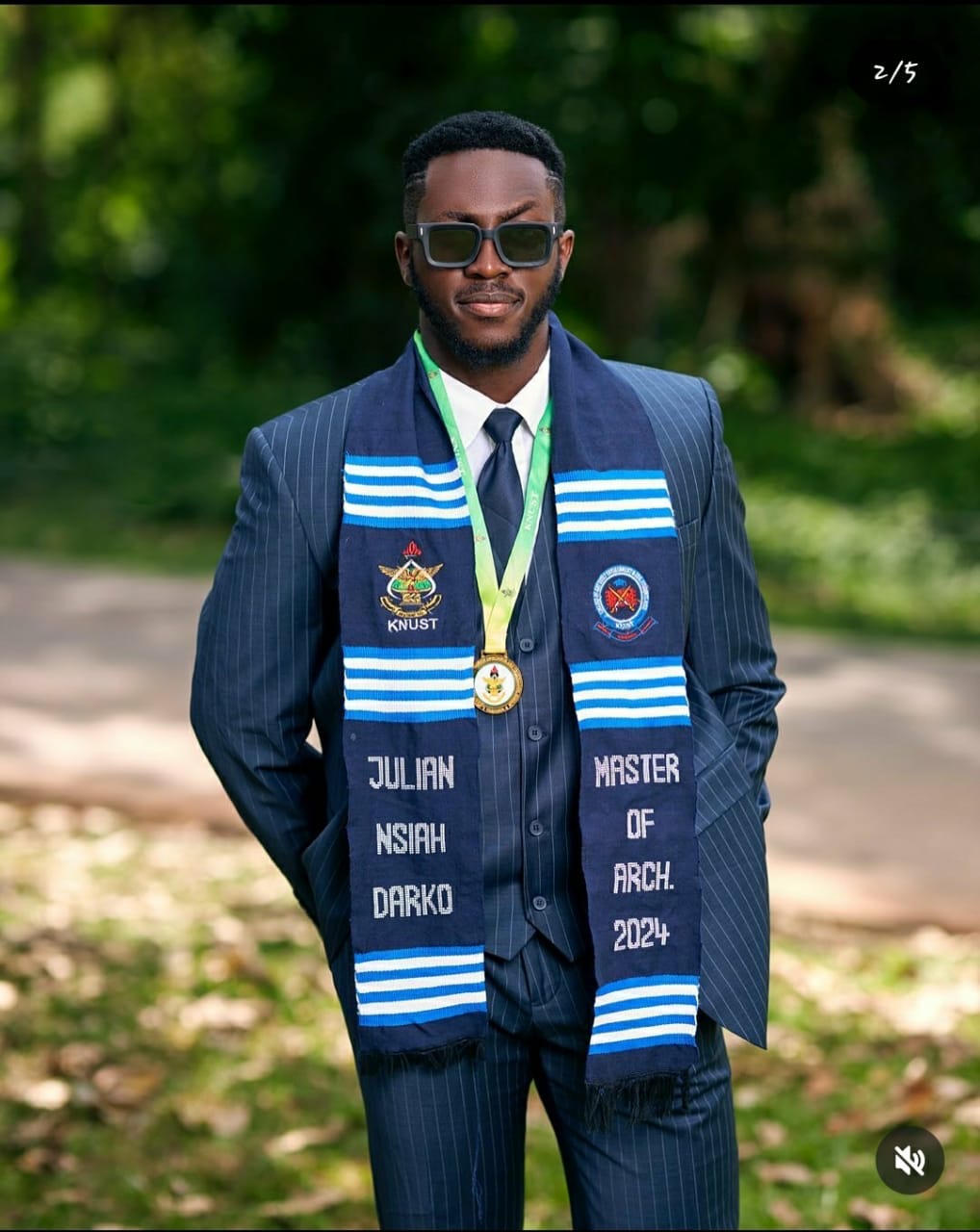 Custom Kente Graduation Stoles