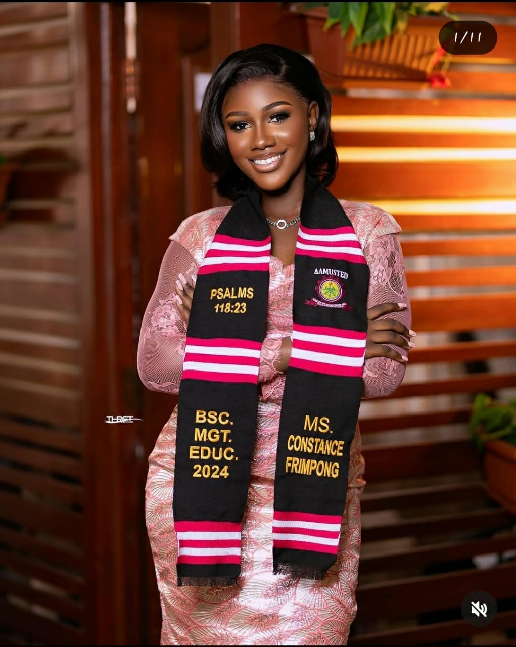 Custom Kente Graduation Stoles