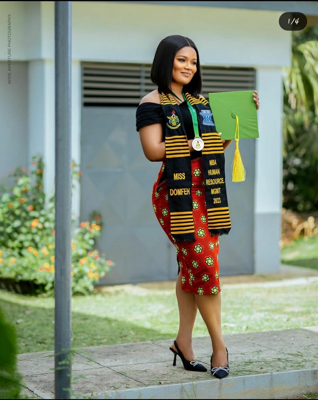 Custom Kente Graduation Stoles